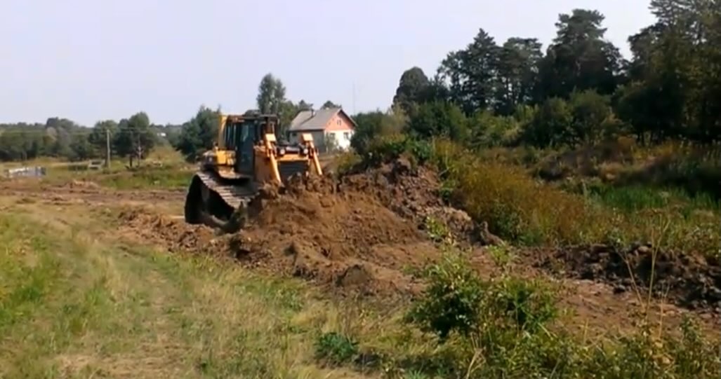 Préparation de terrain pour plantation de vigne